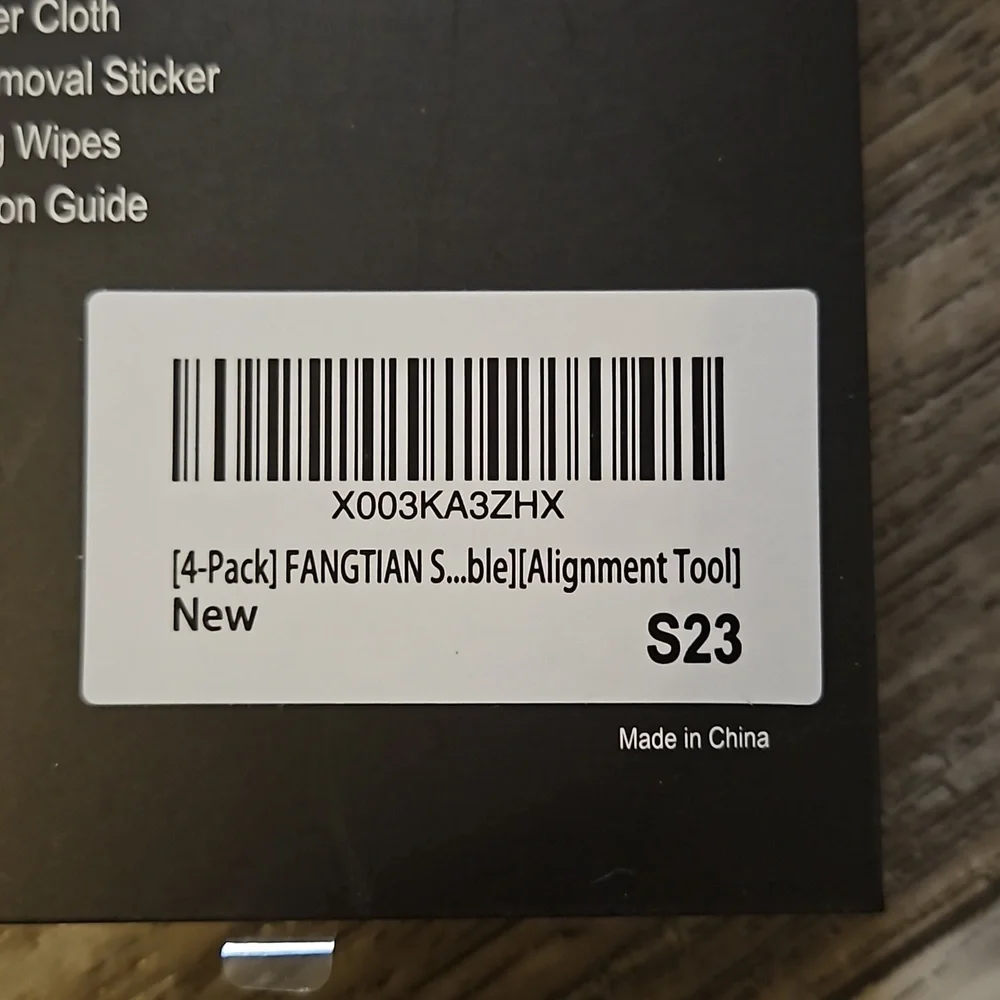 Screen Protector Film For Samsung S23 ( NOT S23+ NOT S23 Ultra )